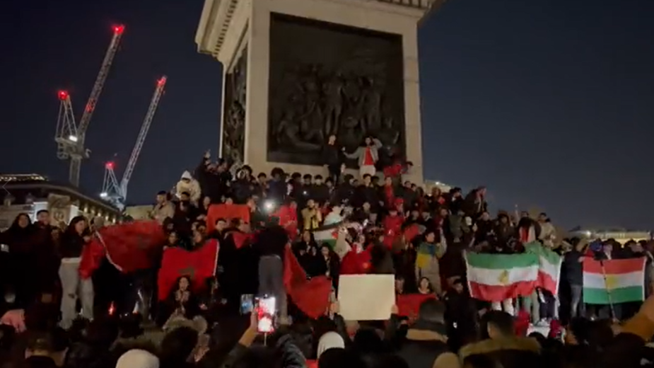 Победа Марокко на ЧМ обернулась беспорядками в Европе и Израиле. Видео :: Футбол :: РБК Спорт