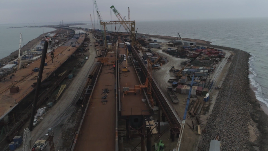 Видео:Инфоцентр «Крымский мост»