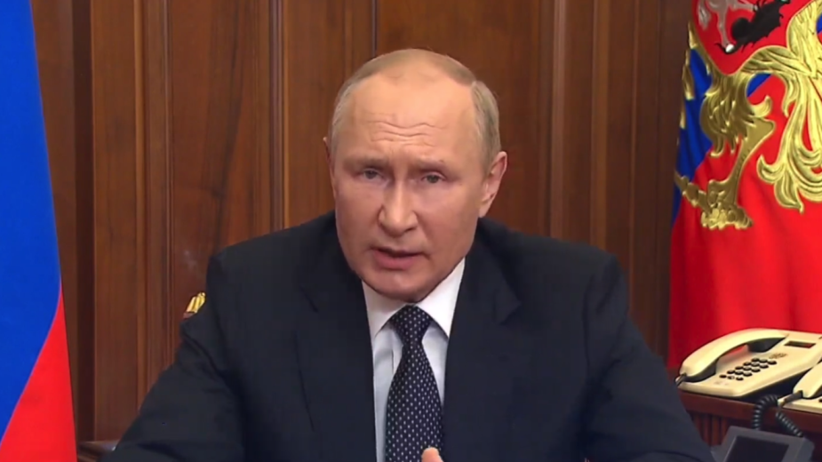 Путин заявил, что мобилизационные мероприятия начнутся сегодня