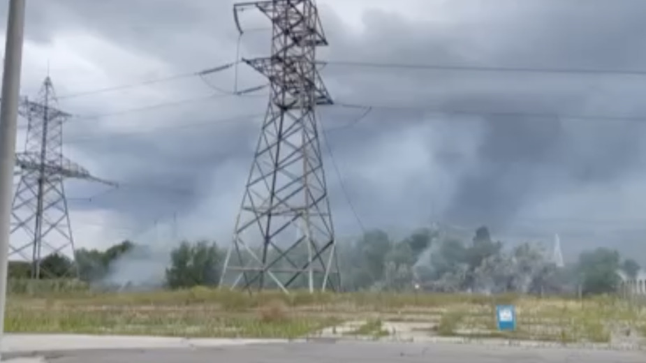 Минобороны сообщило об артударе по территории Запорожской АЭС