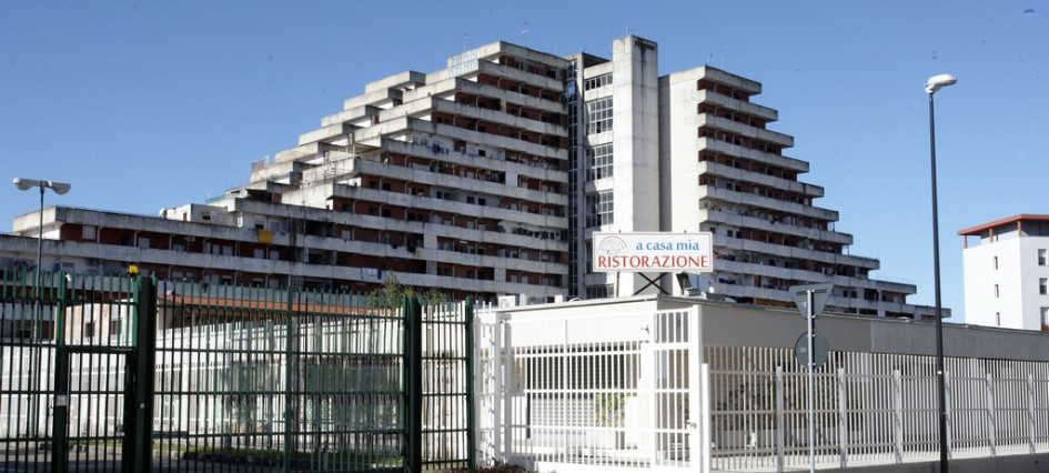 Жилой комплекс Vele di Scampia в Неаполе