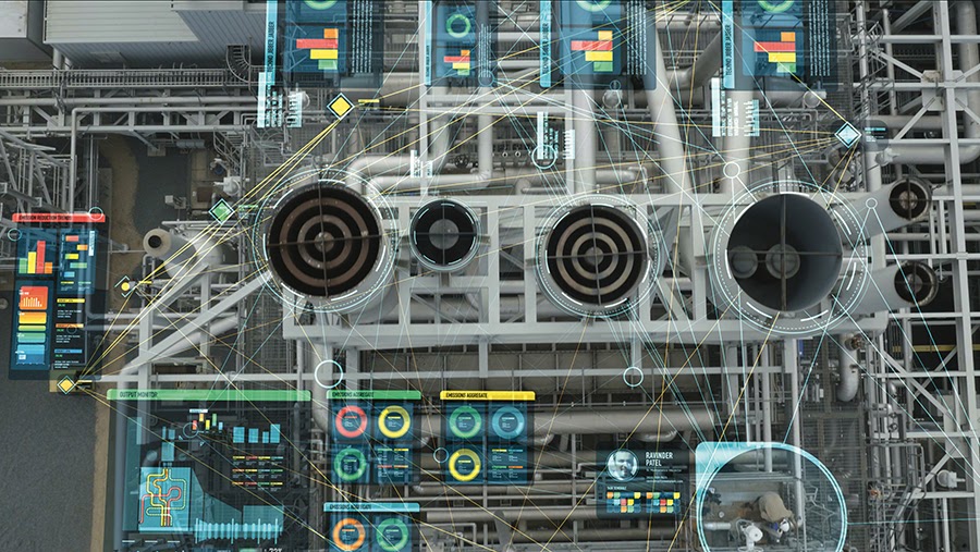 Визуализация работы единого информационного пространства Predix