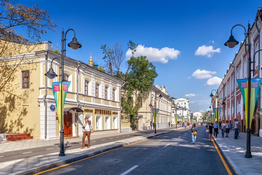 Конкуренцию Тверской сегодня составляют многочисленные пешеходные улицы столицы