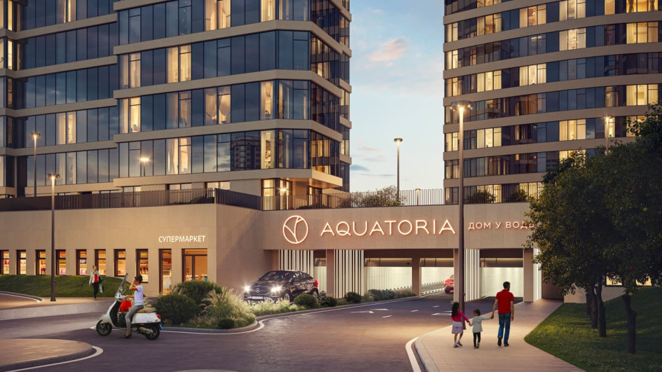 ЖК AQUATORIA (визуализация: Wainbridge)