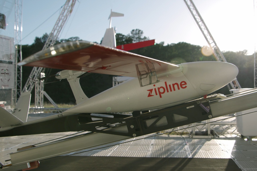 Дрон компании Zipline
