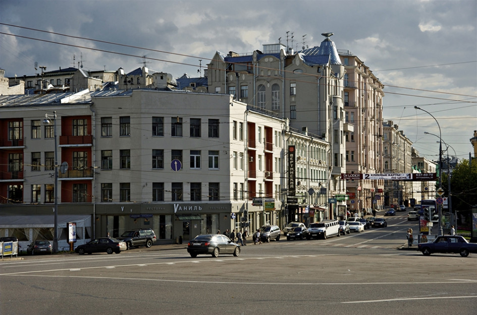 Старые дома на Остоженке сегодня - уже редкость