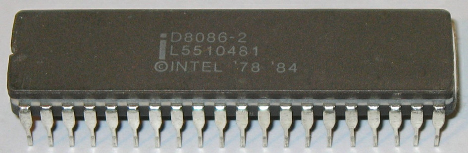 Процессор Intel 8086, 1978 год
