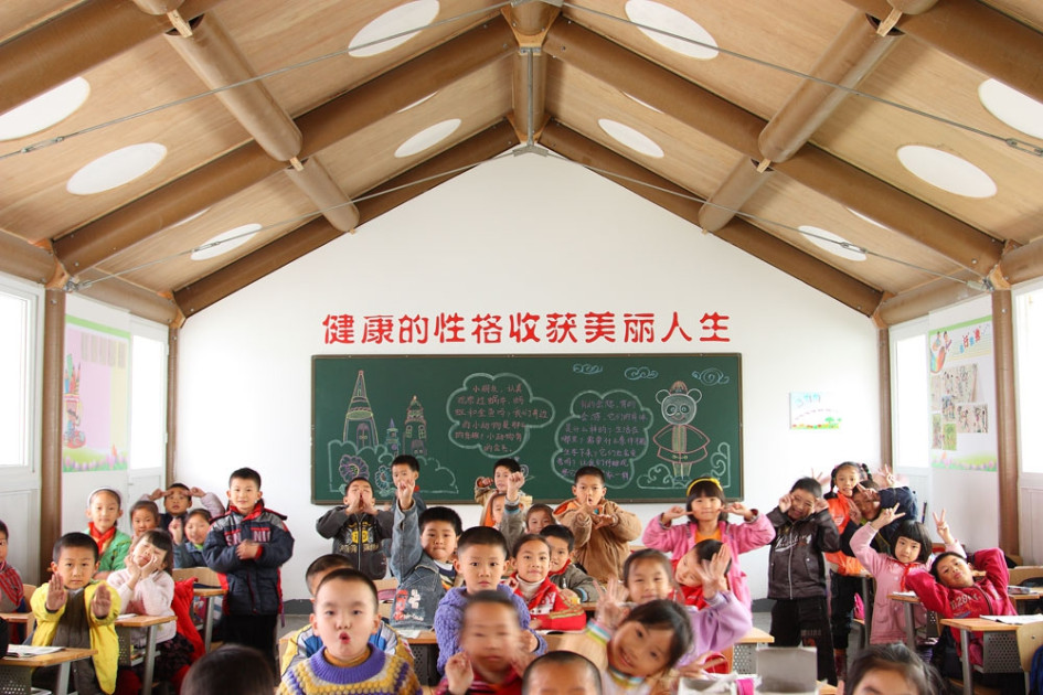 Hualin Temporary Elementary School, 2008, Chengdu, China