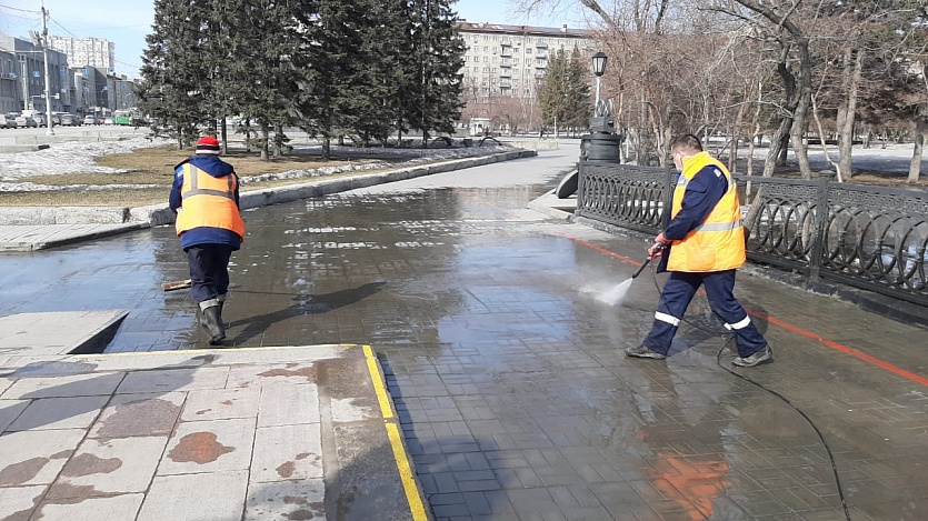 Фоторепортаж: как прожил Новосибирск первую неделю самоизоляции