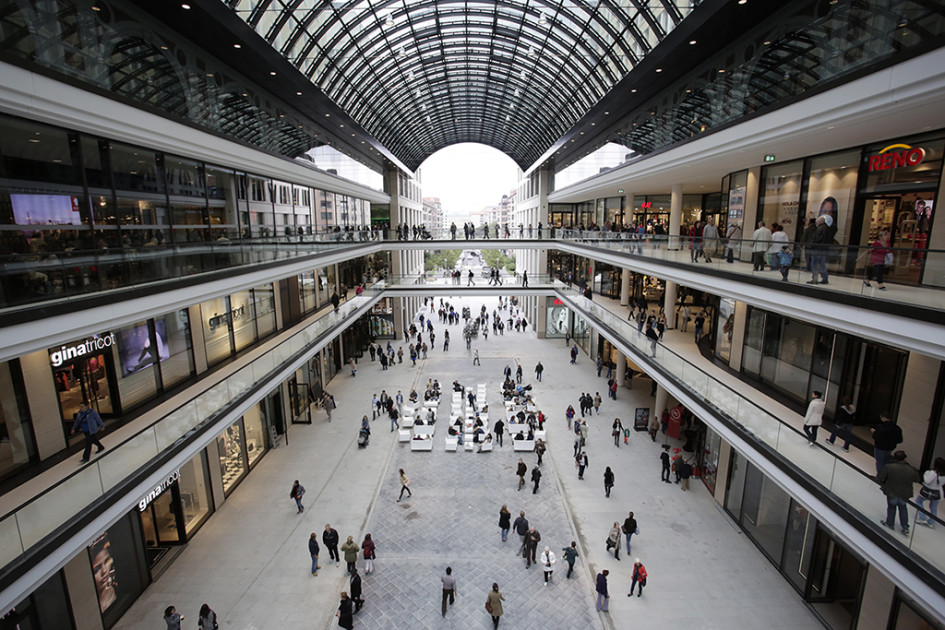 Торговый центр Mall of Berlin открылся в Берлине