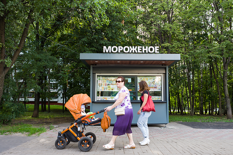 Киоск «Мороженое» в Москве


