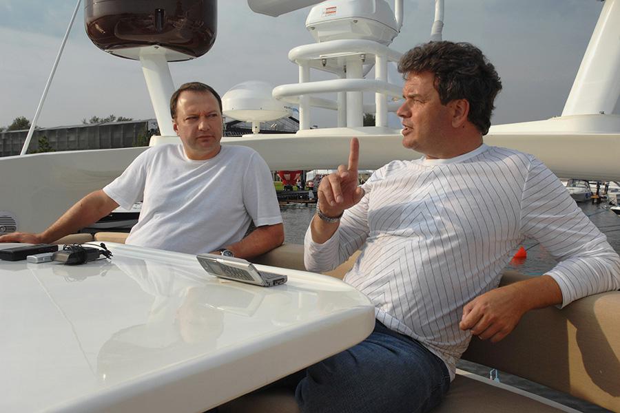 Андрей Ломакин и Андрей Бойко, 10 июля 2010 г.