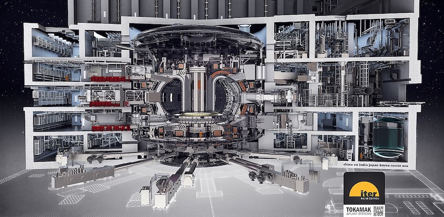 Макет реактора ITER