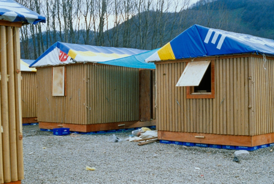 Paper Log House, 2000, Turkey