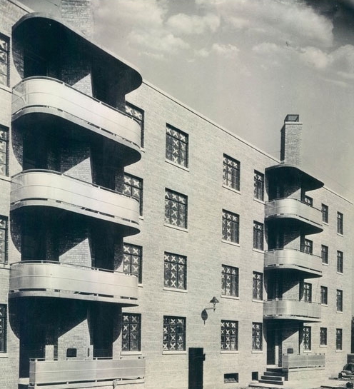 Жилой комплекс Trumbull Park, Чикаго. 1938 г.