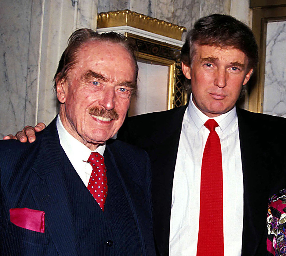 Фред и Дональд Трампы в 1992 году