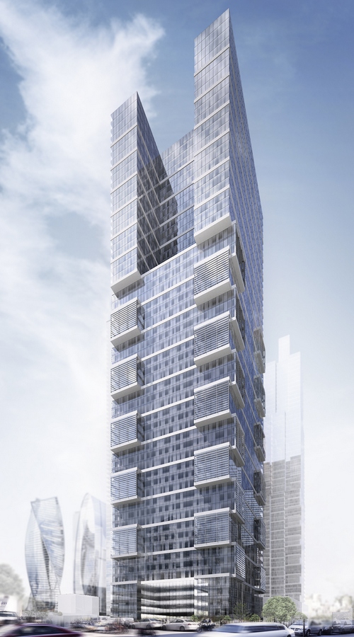 Новое здание построят на краю делового центра «Москва-Сити»