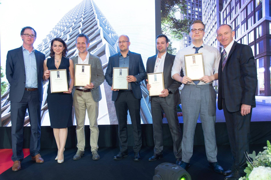Команда «Прайм Парк» на церемонии награждения International Property Awards 2018