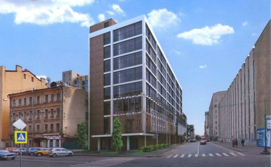Проект административного здания Азербайджанского культурного центра в ЦАО Москвы