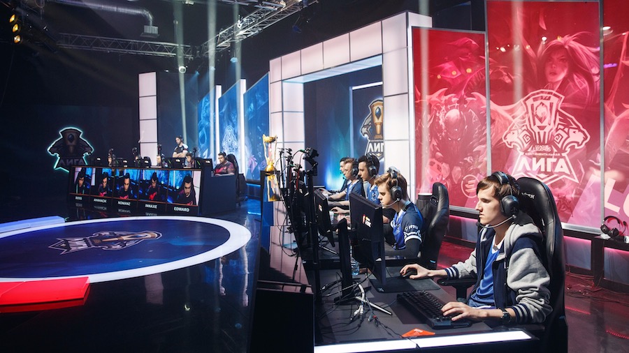 Официальная трансляция Riot Games в студии E TERRA MEDIA