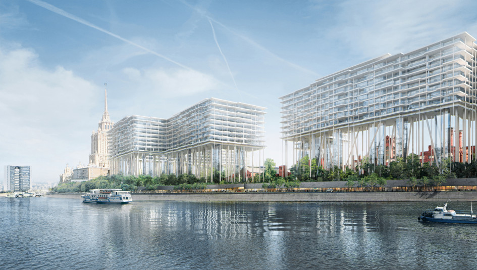 Жилой комплекс «Бадаевский». Визуализация Herzog & de Meuron