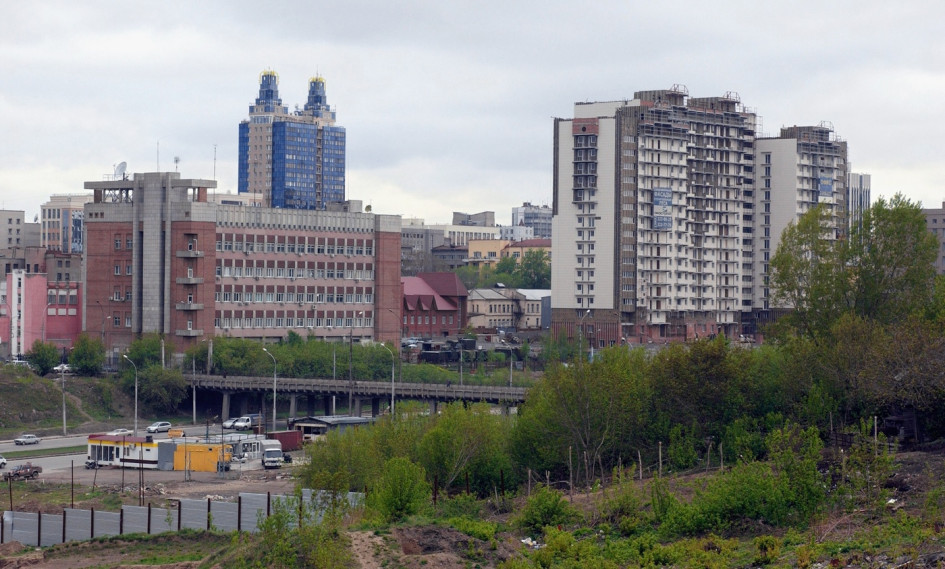 Новосибирск, вид на город