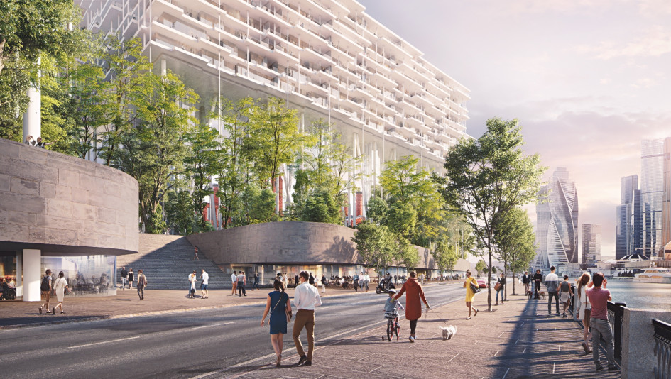 Жилой комплекс «Бадаевский». Визуализация Herzog & de Meuron