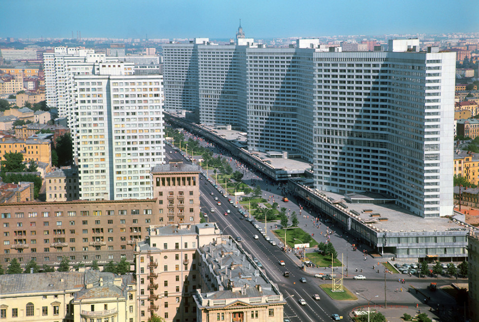 Проспект Калинина, 1970 год
