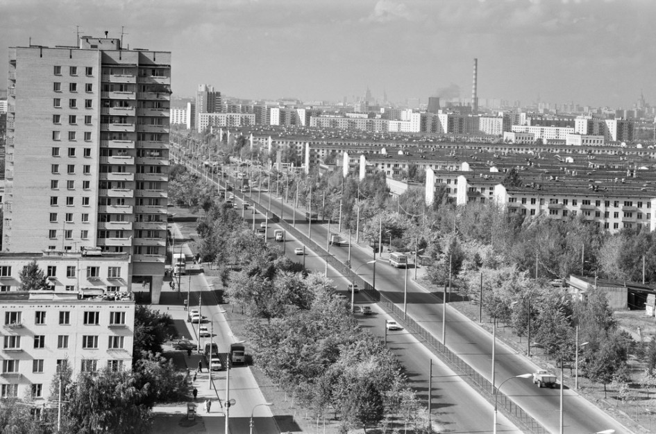 Волгоградский проспект. 1978 год