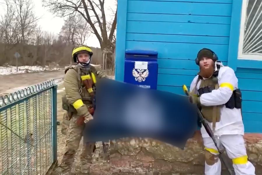 Кадр с видео, распространенного &laquo;Русским добровольческим корпусом&raquo;