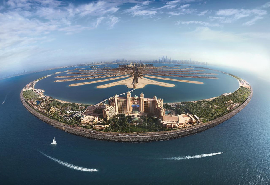 На острове пальм. Atlantis The Palm (ОАЭ)