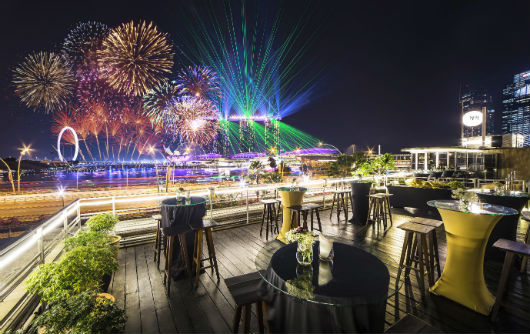 Бар отеля Marina Bay Sands