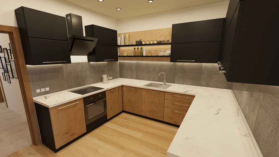 Проект дизайна жилого интерьера в Valentinka Residence