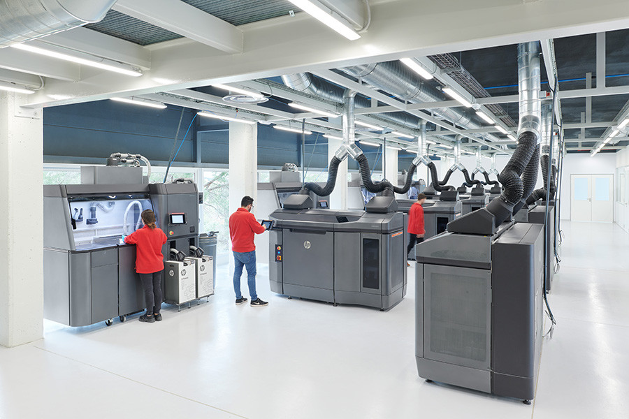3D-принтер HP Jet Fusion 4210