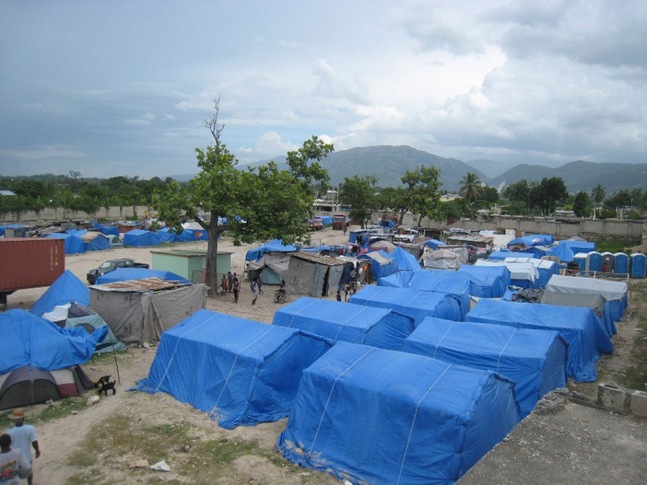 Paper Emergency Shelter for Haiti, 2010, Port-au-Prince, Haiti