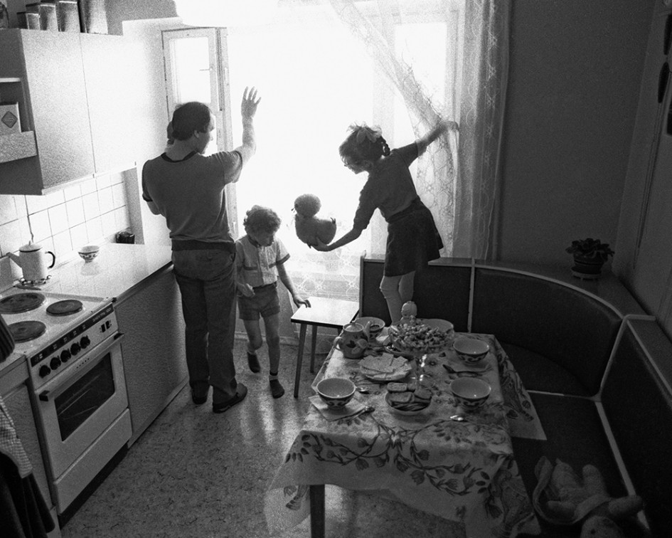 Новоселы, 1988 год. Семья рабочего Московского автомобильного завода имени И.А. Лихачева получила новую квартиру