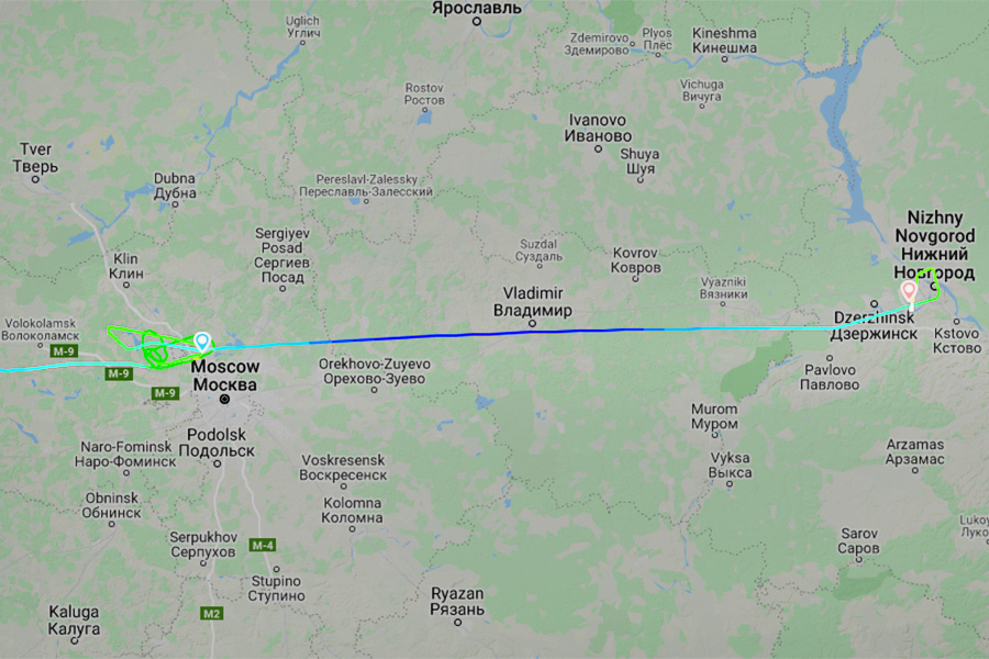 Фото: Flightradar24