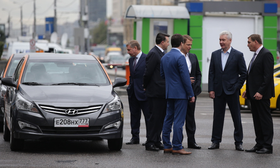 Запуск «Делимобиля» в Москве, сентябрь 2015 года