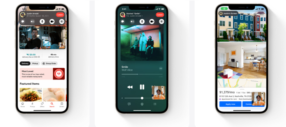 Новые опции FaceTime