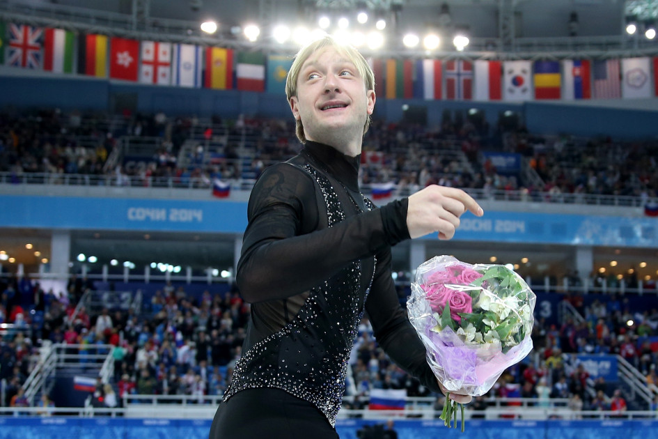 Евгений Плющенко на Олимпиаде в Сочи