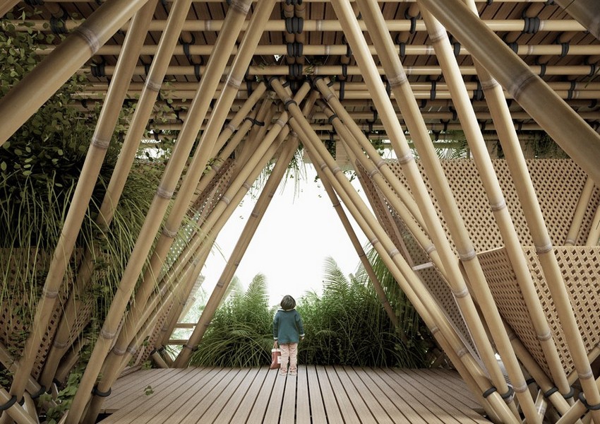 бамбук как строительный материал