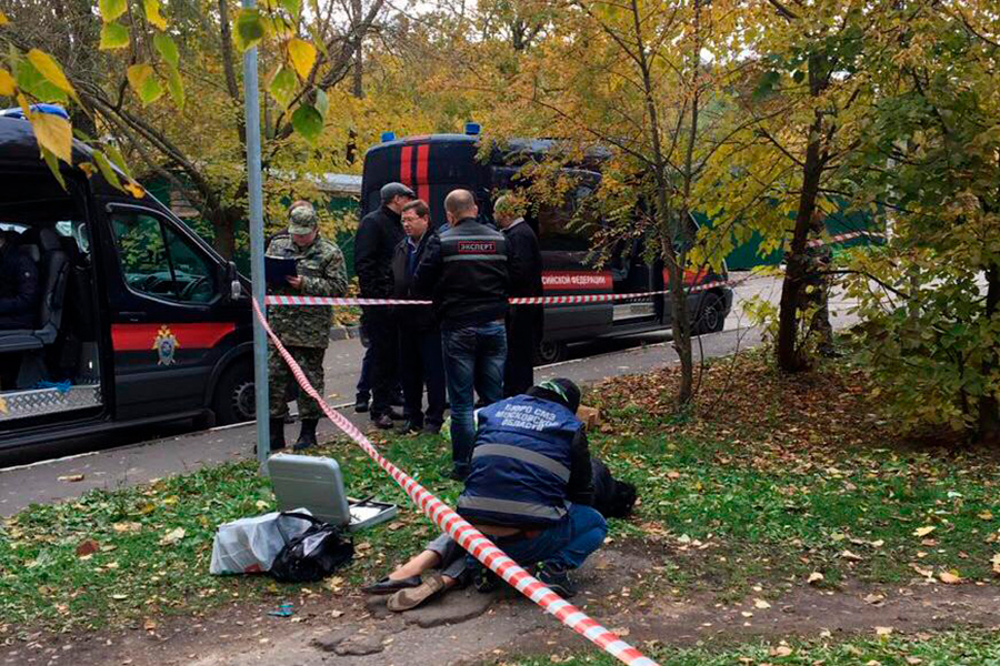 Место убийства Евгении Шишкиной