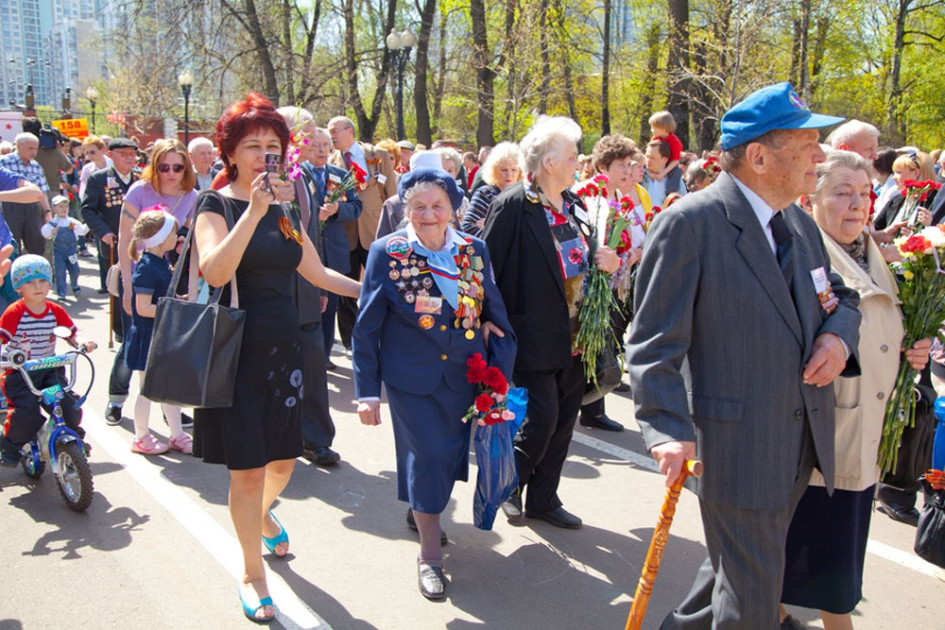 Парк "Сокольники" на майских праздниках