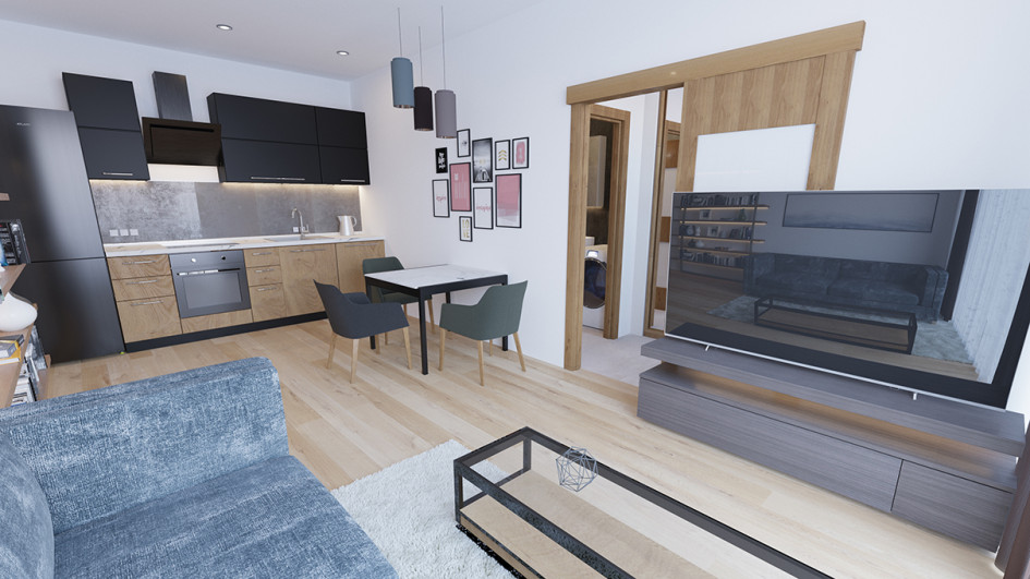 Проект дизайна жилого интерьера в Valentinka Residence