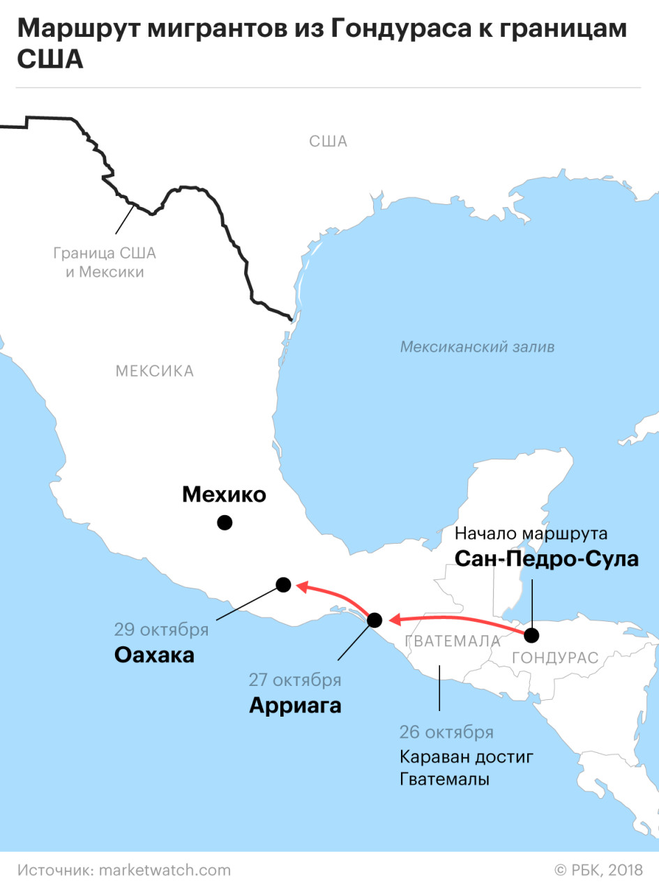 Карта границы сша и мексики