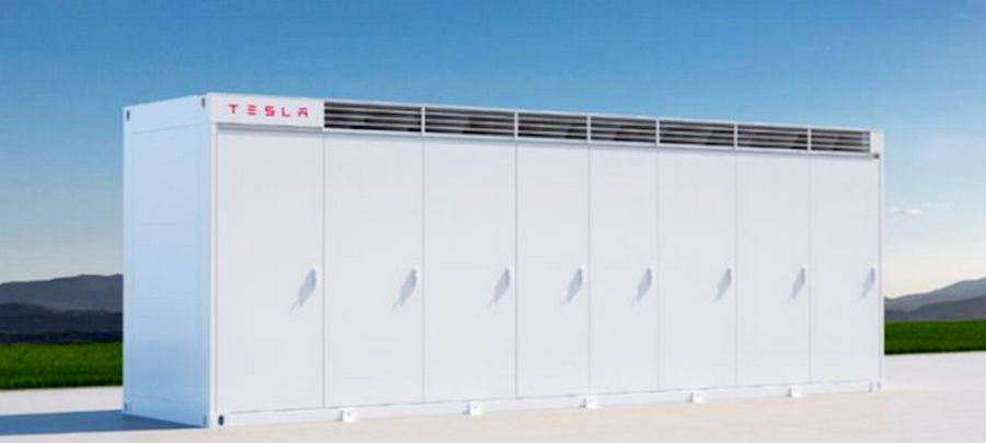 Батареи Tesla в Техасе