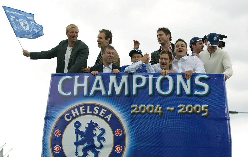 22 мая 2005. Чемпионский парад «Челси» в Лондоне