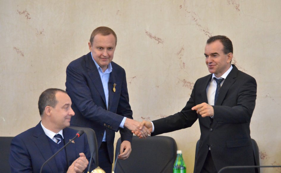 Юрий Бурлачко, Сергей Прокопенко и Вениамин Кондратьев