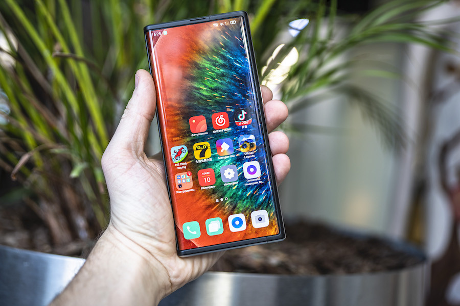 OPPO X 2021 максимально сдвинут...