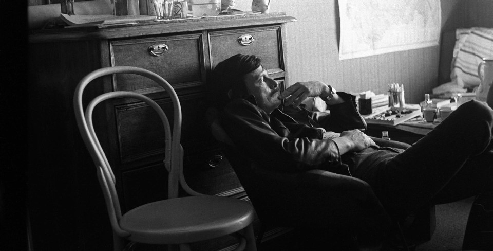 Режиссер Андрей Тарковский у себя дома, 1969